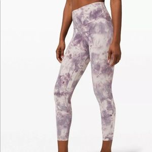 Lululemon Align Pant 25" Purple Diamond Dye